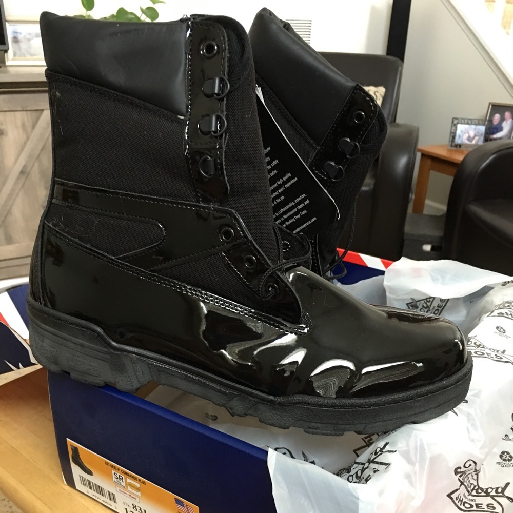 NWT, Thorogood 8” Commando Plus Black Tactical